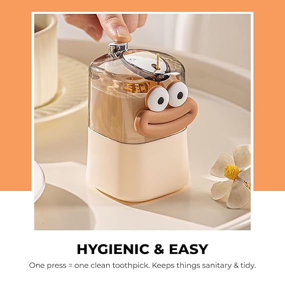 Cartoon Shape Automatic Toothpick Dispenser - Gizmeleon