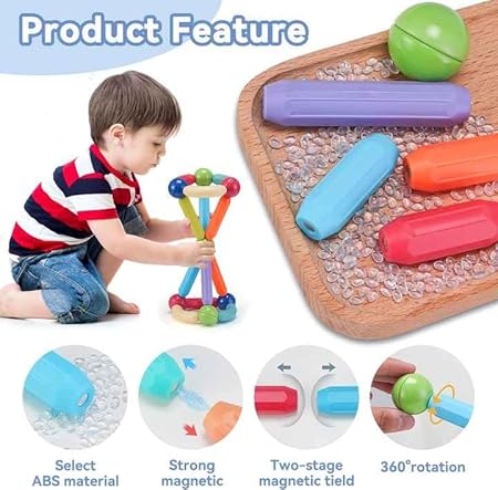 Kids Magnetic Blocks - Gizmeleon
