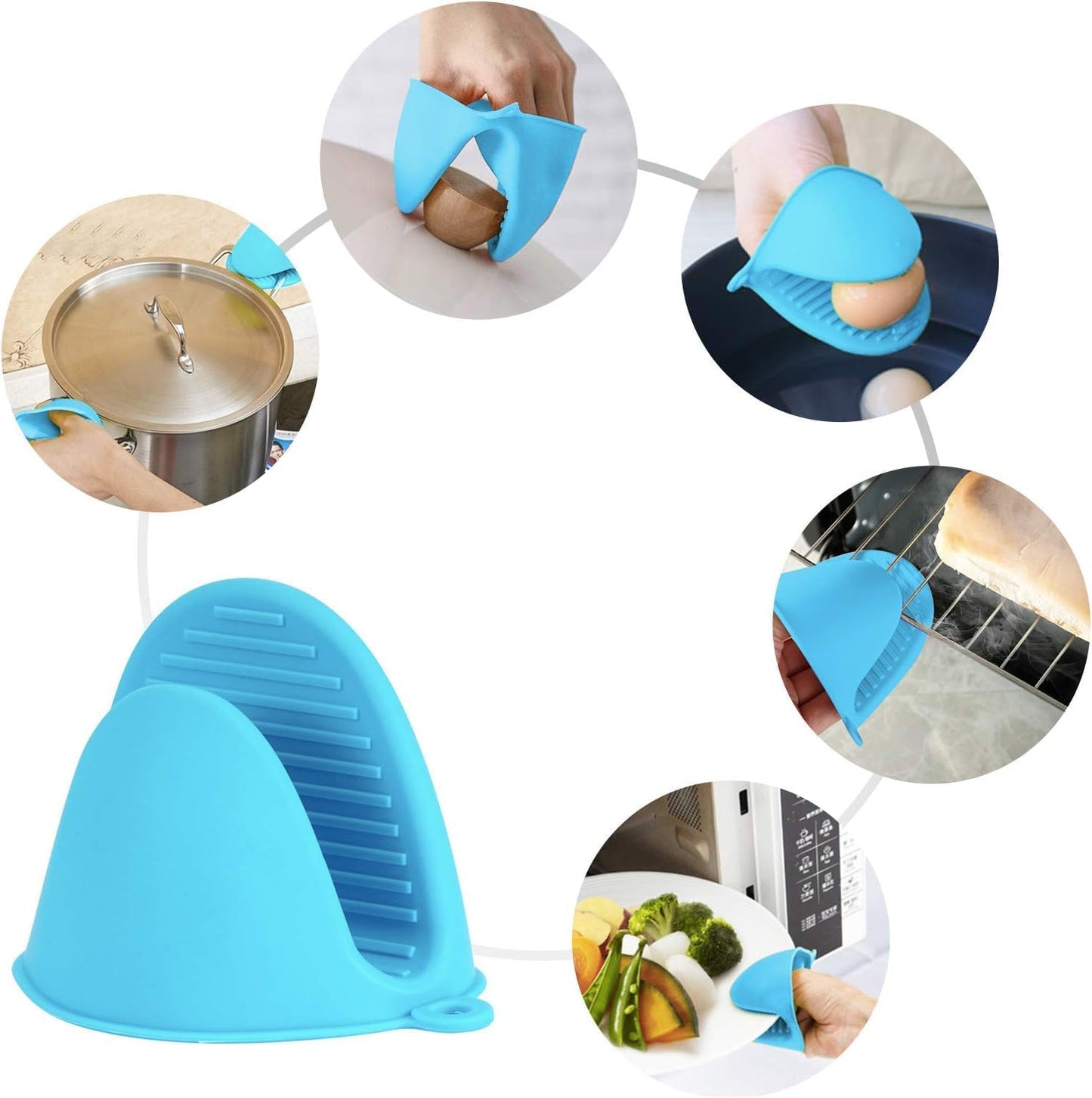 Silicone Pot Holder Mittens - Gizmeleon